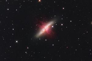 Supernova in M82 galaxy 초신성폭발