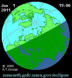 Jun 1 2011, sunearth.gsfc.nasa.gov/eclipse의 이해를 돕기 위한 화면으로 자세한 내용은 하단 표에서 확인하실 수 있습니다. /></div>
<div class=