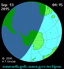 Sep 13 2015, sunearth.gsfc.nasa.gov/eclipse의 이해를 돕기 위한 화면으로 자세한 내용은 하단 표에서 확인하실 수 있습니다.