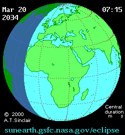 Mar 20 2034, sunearth.gsfc.nasa.gov/eclipse의 이해를 돕기 위한 화면으로 자세한 내용은 하단 표에서 확인하실 수 있습니다.